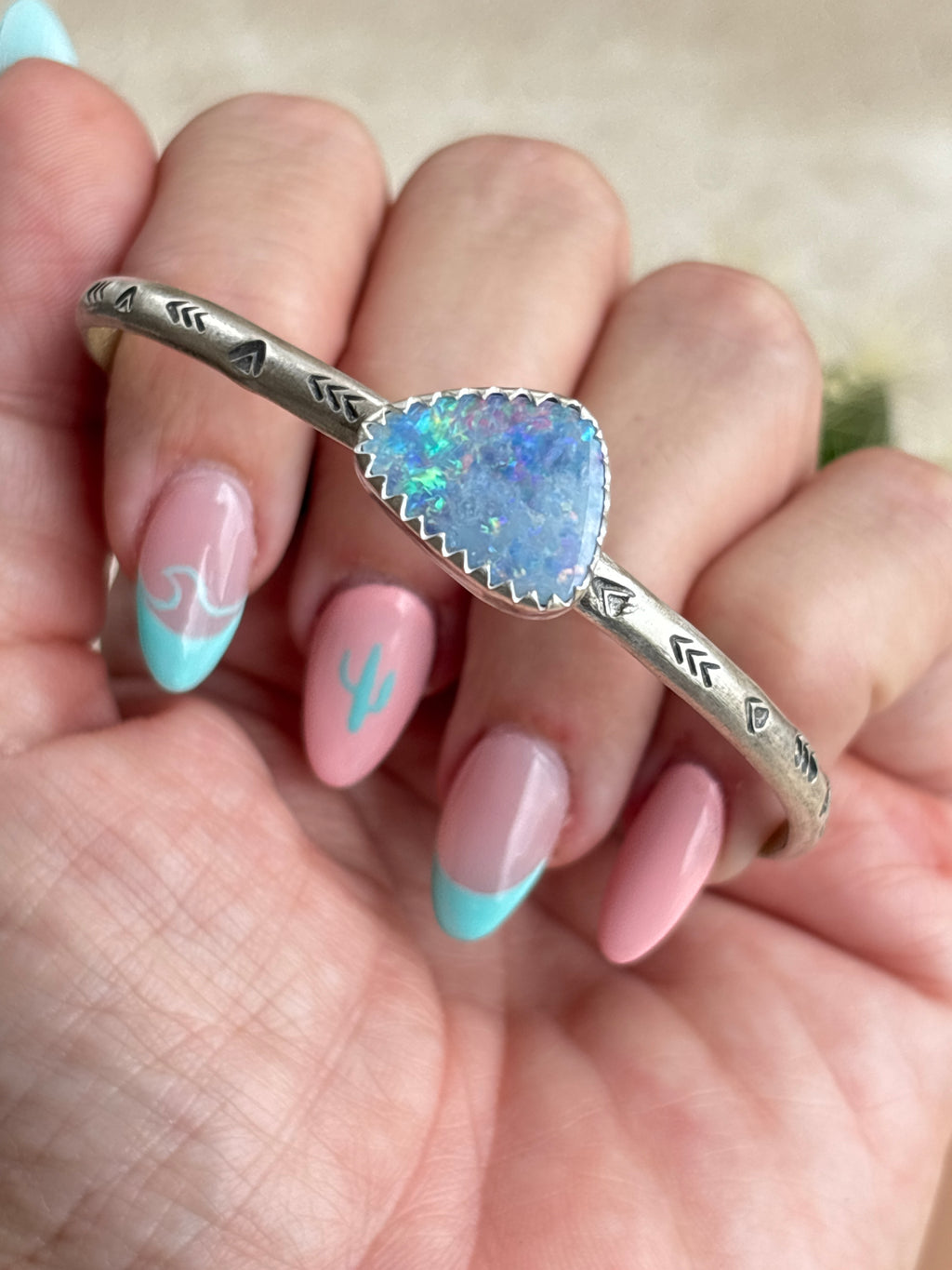 Sol West Ocean Shimmer Cuff