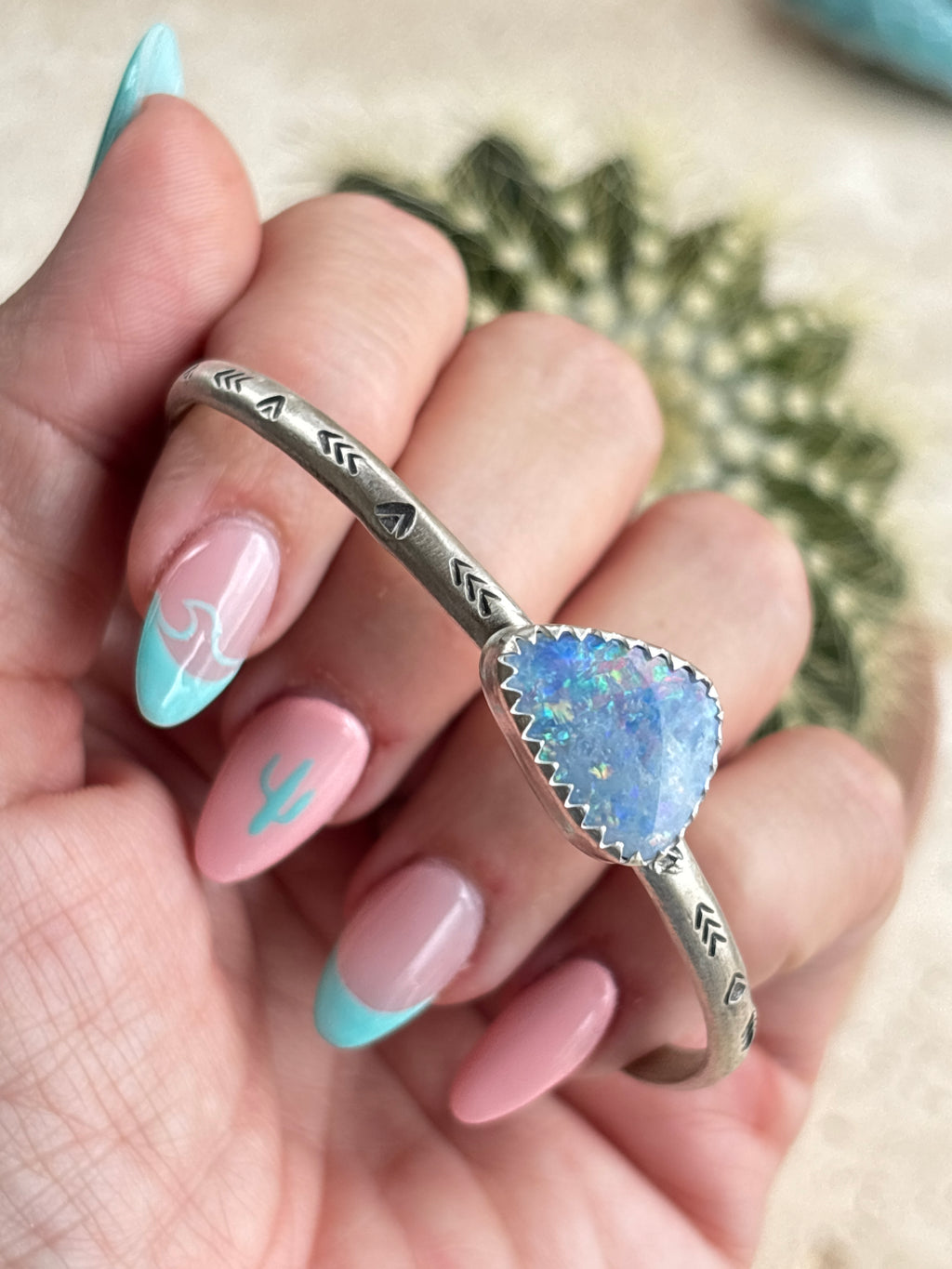 Sol West Ocean Shimmer Cuff